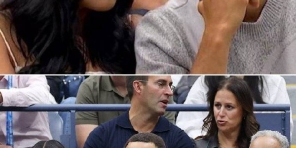 库里携妻子及父亲观战美网决赛 贡献多张表情包